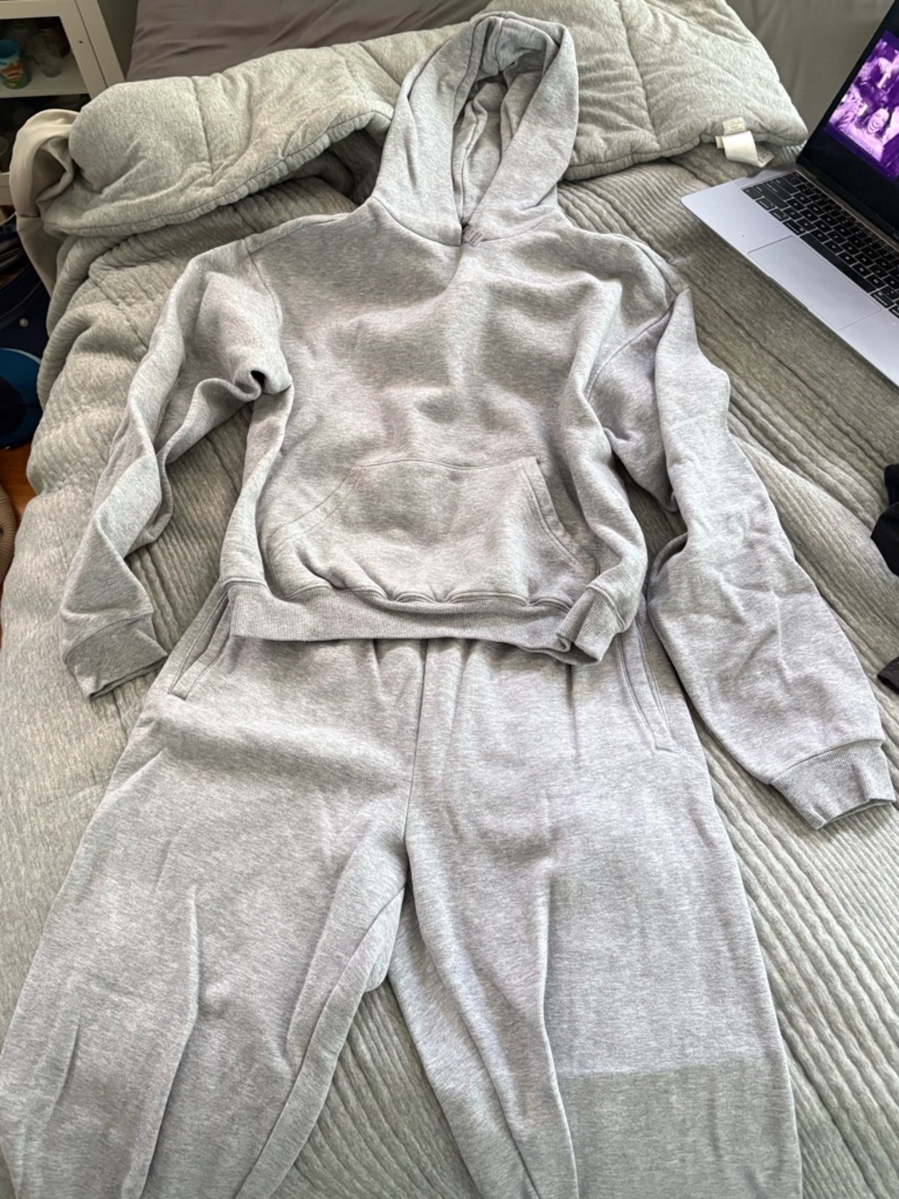 Skims Gray Sweatsuit